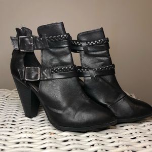 Black Ankle Booties